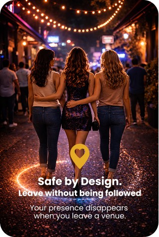 Safe by Design. Leave without being followed