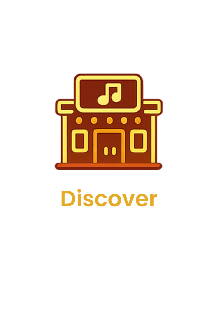 Discover active venues near you